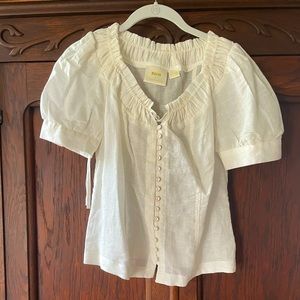 Maeve linen top from Anthropologie